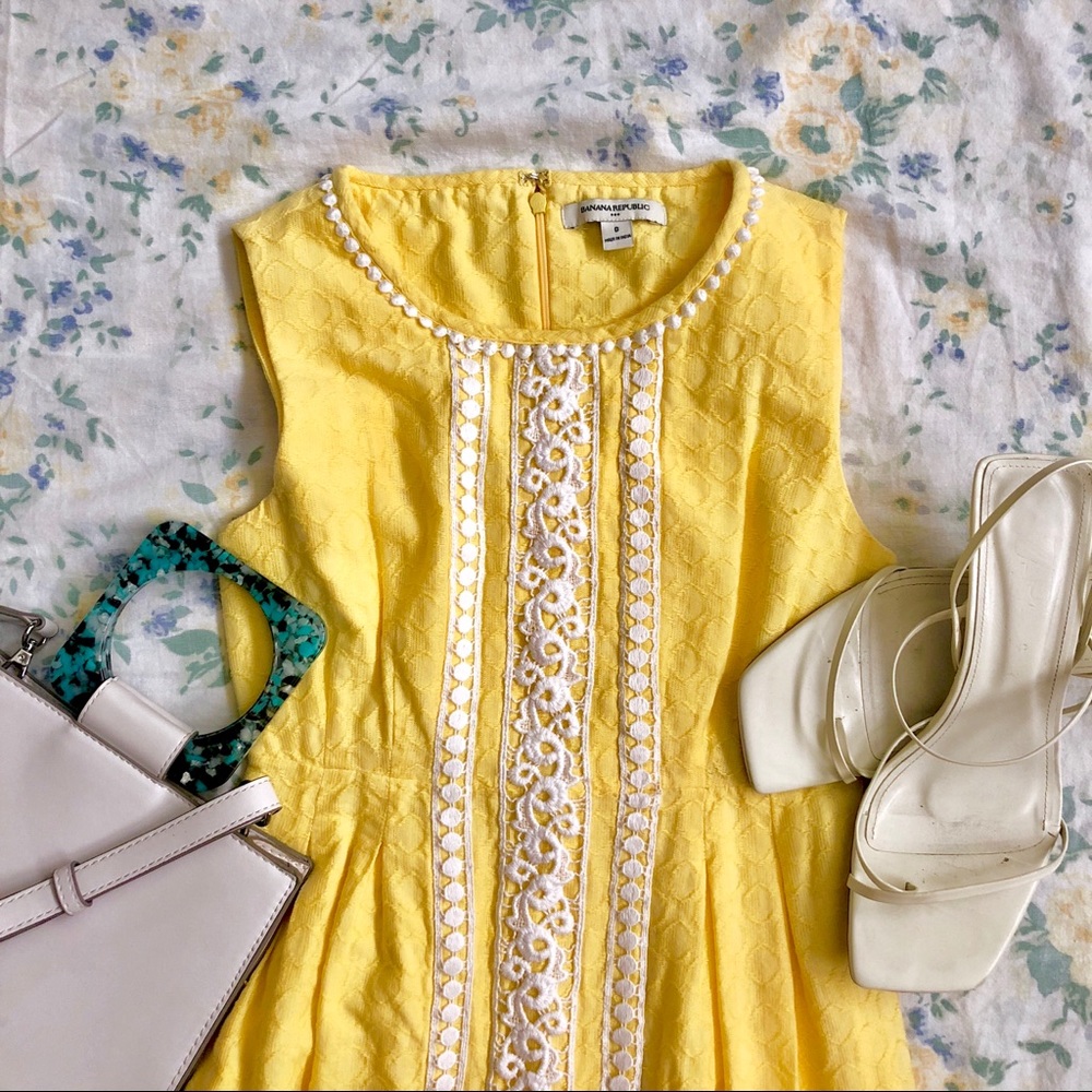 Banana Republic Textured Sunday's Best Dress